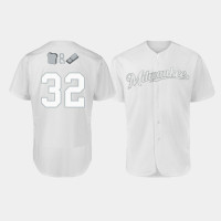Men's Milwaukee Brewers Authentic #32 Jeremy Jeffress 2019 Players' Weekend White Jersey Men's Milwaukee Brewers Authentic #32 Jeremy Jeffress 2019 Players' Weekend White Jersey